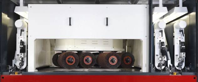 Edge Rounding & Finishing Machine